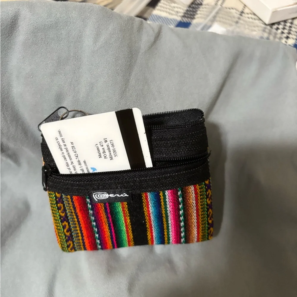 Multicolor coin purse